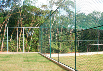Construção de áreas esportivas